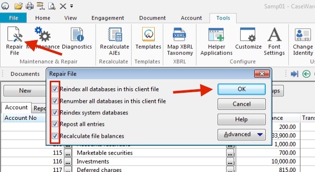 CaseWare Tips and Tricks: 5 Steps to Solving Out of Balance Issues