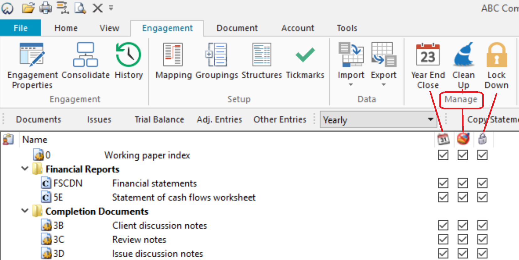 How to Use CaseWare's Document Manager to Diagnose Problems
