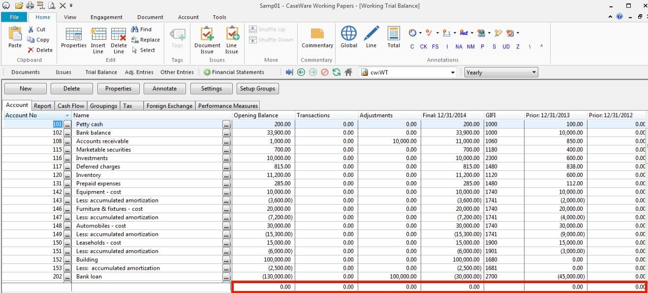 CaseWare Tips and Tricks: 5 Steps to Solving Out of Balance Issues